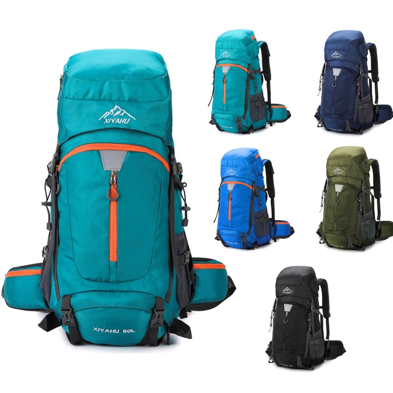 Rain Cover Backpack - Tas Ransel Camping 60L Untuk Pria,