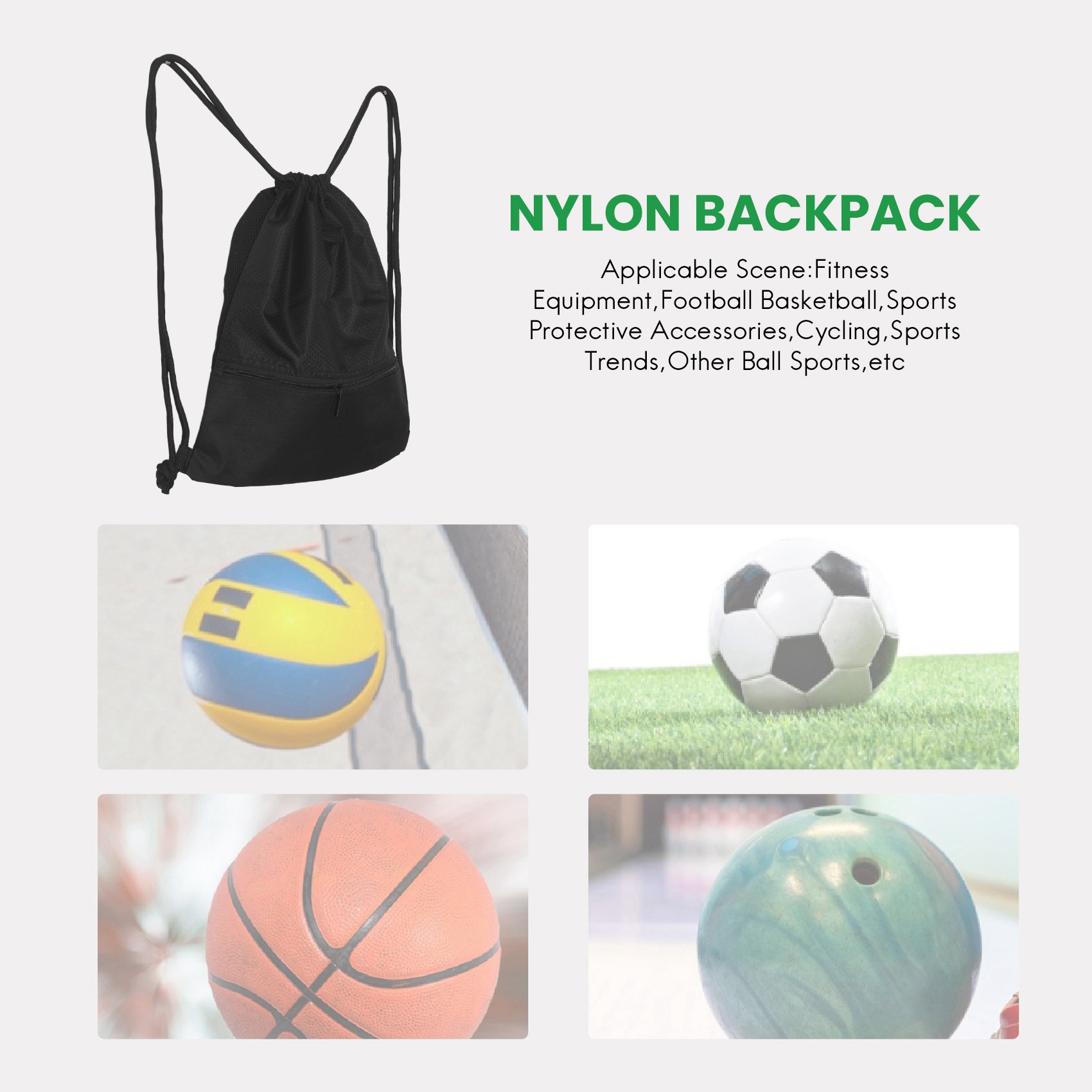 A08P-Tas Ransel Ultraringan Hi - Drawstring Gym Bag ulasan dan harga