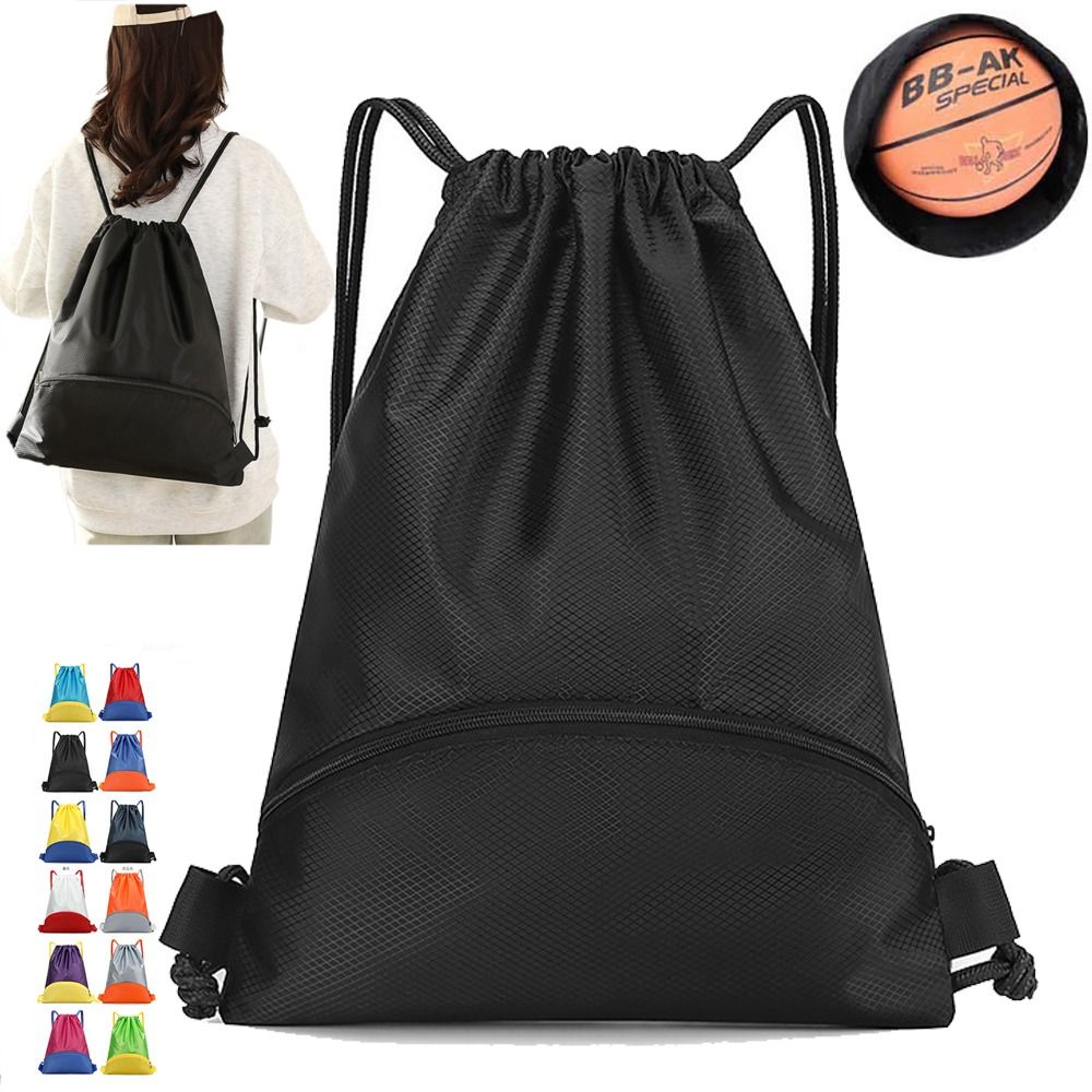 Tas Olahraga Lipat Oxford Taha - Drawstring Gym Bag ulasan dan harga