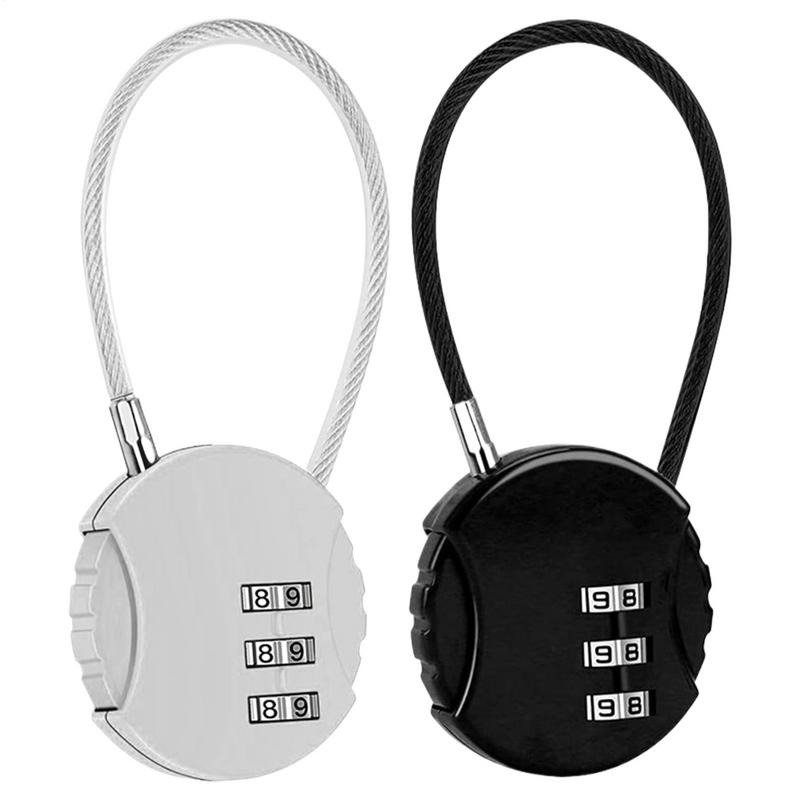 Bentuk Bulat Bagasi Kombo Kunc - Backpack Lock Combo ulasan dan harga
